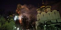 Пожар в Новодевичьем монастыре