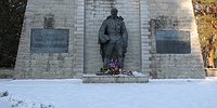 Из бронзы его гимнастерка...