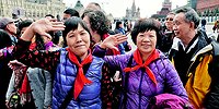 Китайца в России - туристы навек