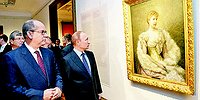 Путин показал князю Монако